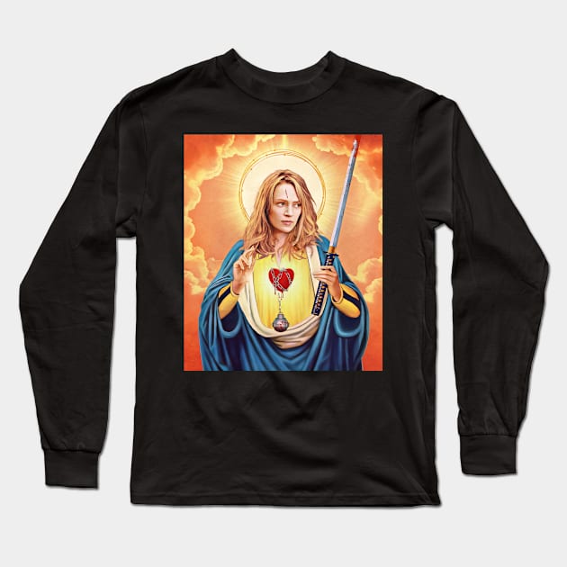 Saint Beatrix Long Sleeve T-Shirt by Gedogfx